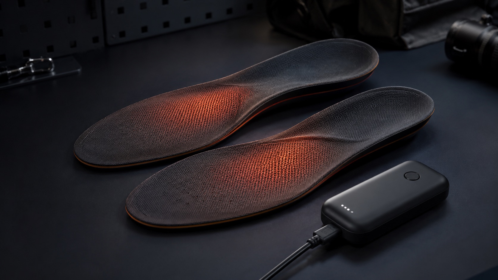 Wearable thermal product application visual